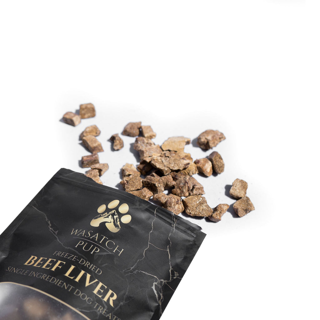 Freeze-Dried Beef Liver Dog Treats, Single Ingredient