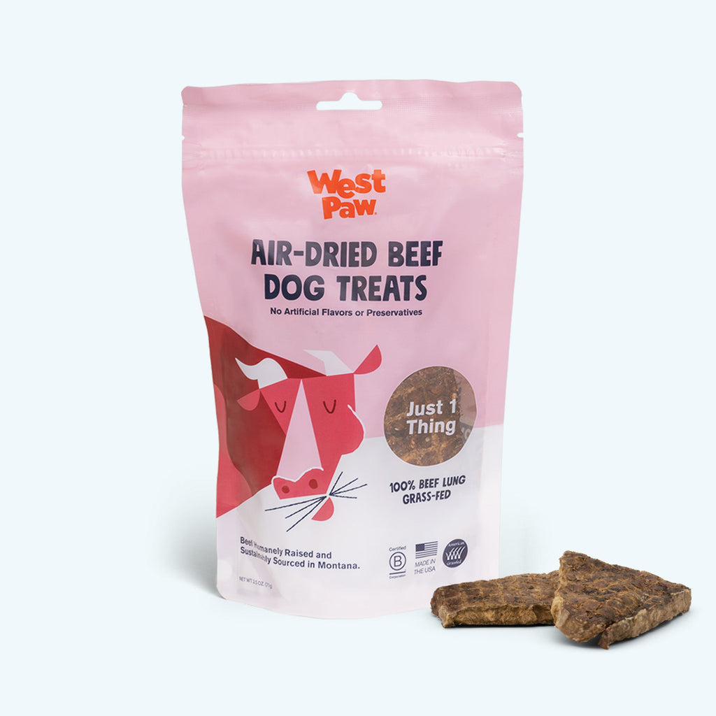 Air-Dried Beef Lung Dog Treats – Single Ingredient, Grass-Fed