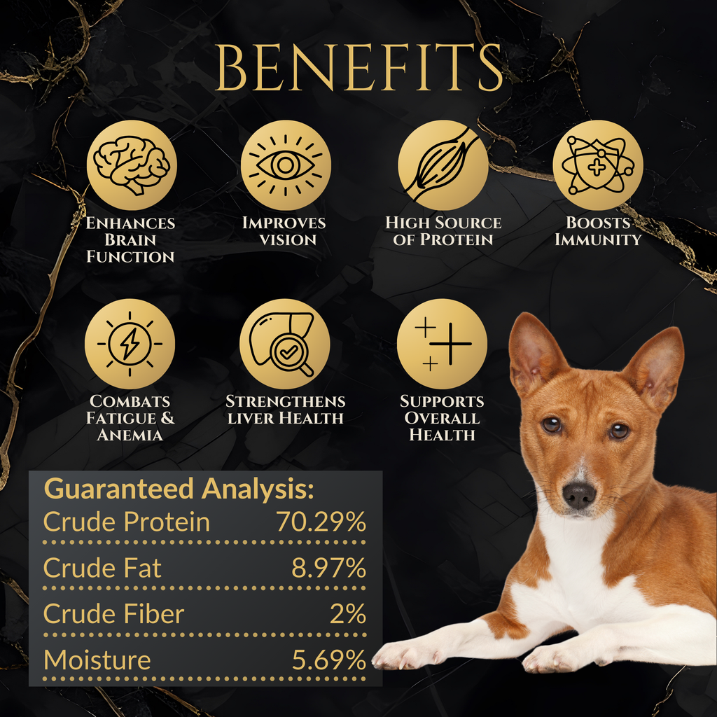 Freeze-Dried Beef Liver Dog Treats, Single Ingredient