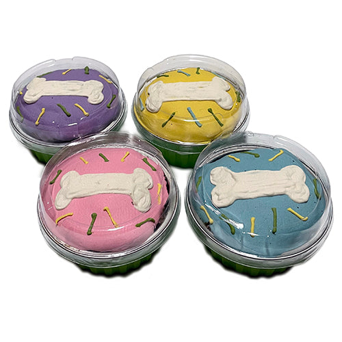 Shelf-Stable Peanut Butter Apple Cupcakes for Dogs