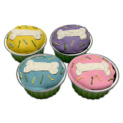 Shelf-Stable Peanut Butter Apple Cupcakes for Dogs