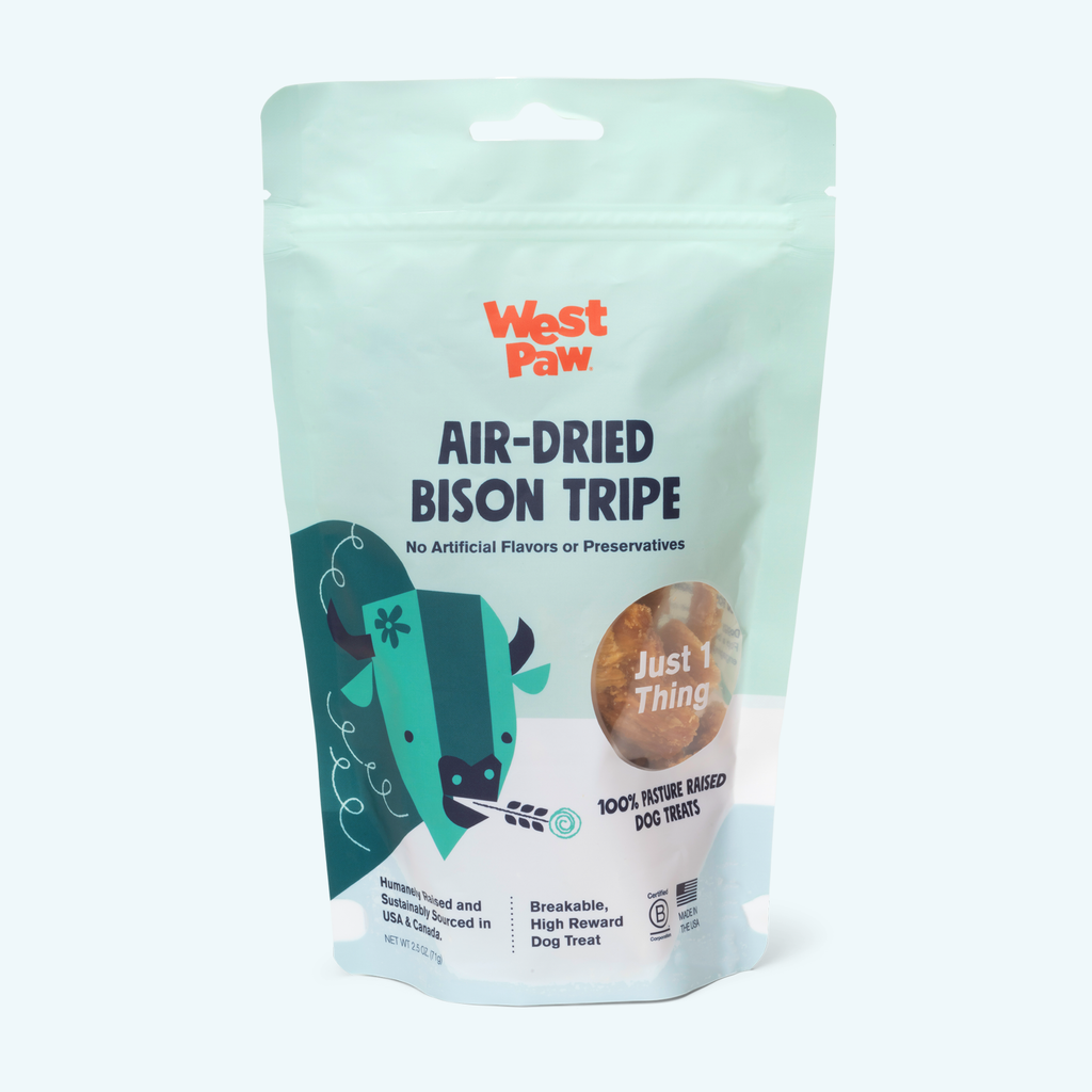 Air-Dried Bison Tripe Dog Treats