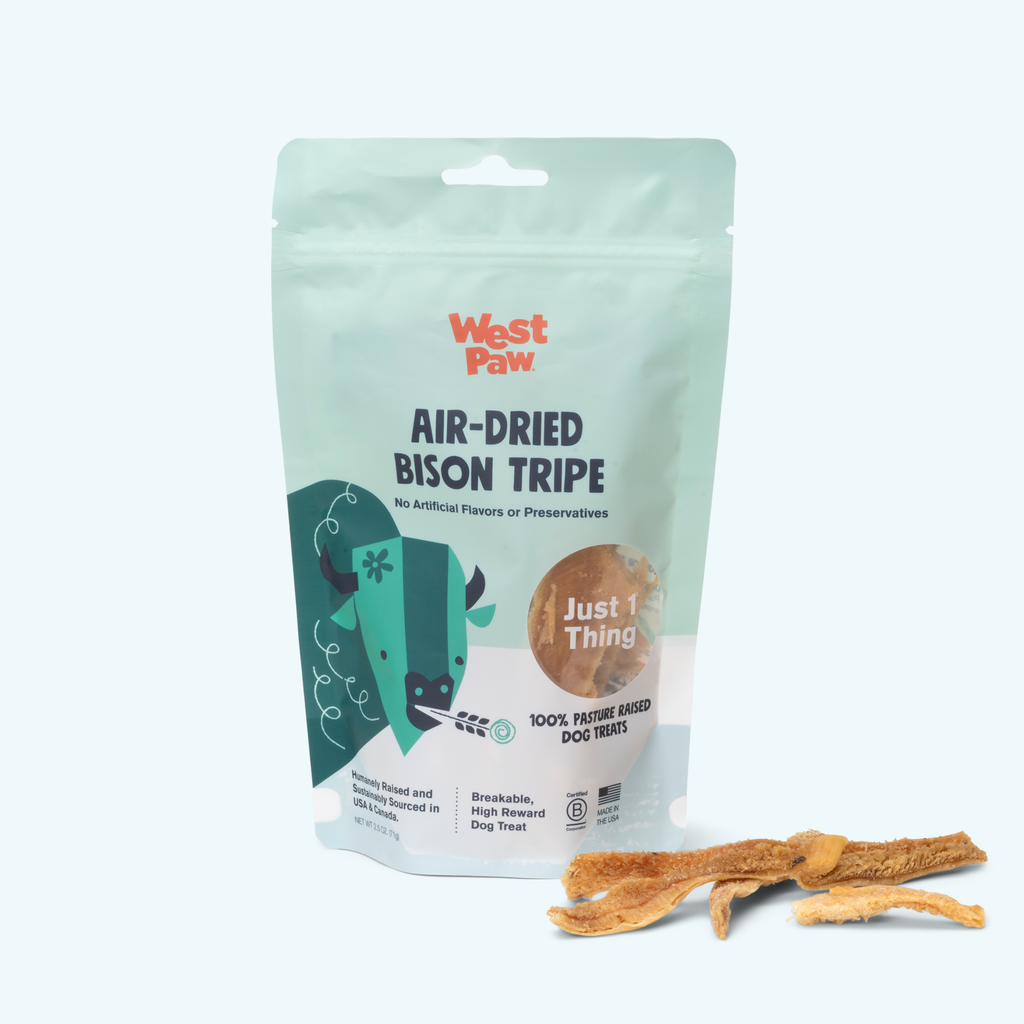Air-Dried Bison Tripe Dog Treats