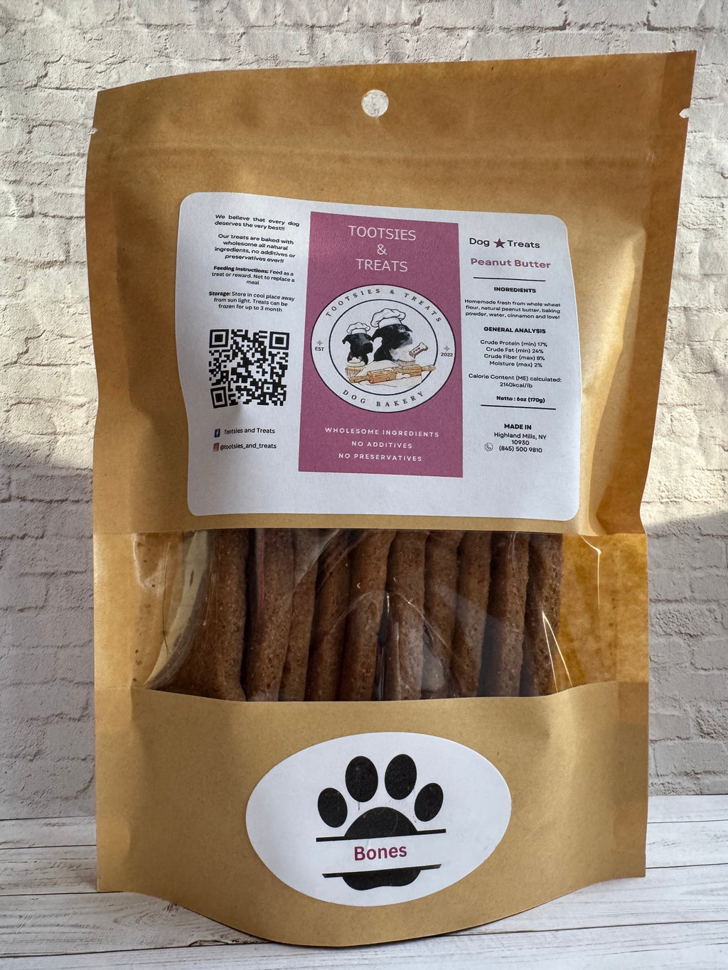 Tootsies & Treats All-Natural Crunchy Dog Treats