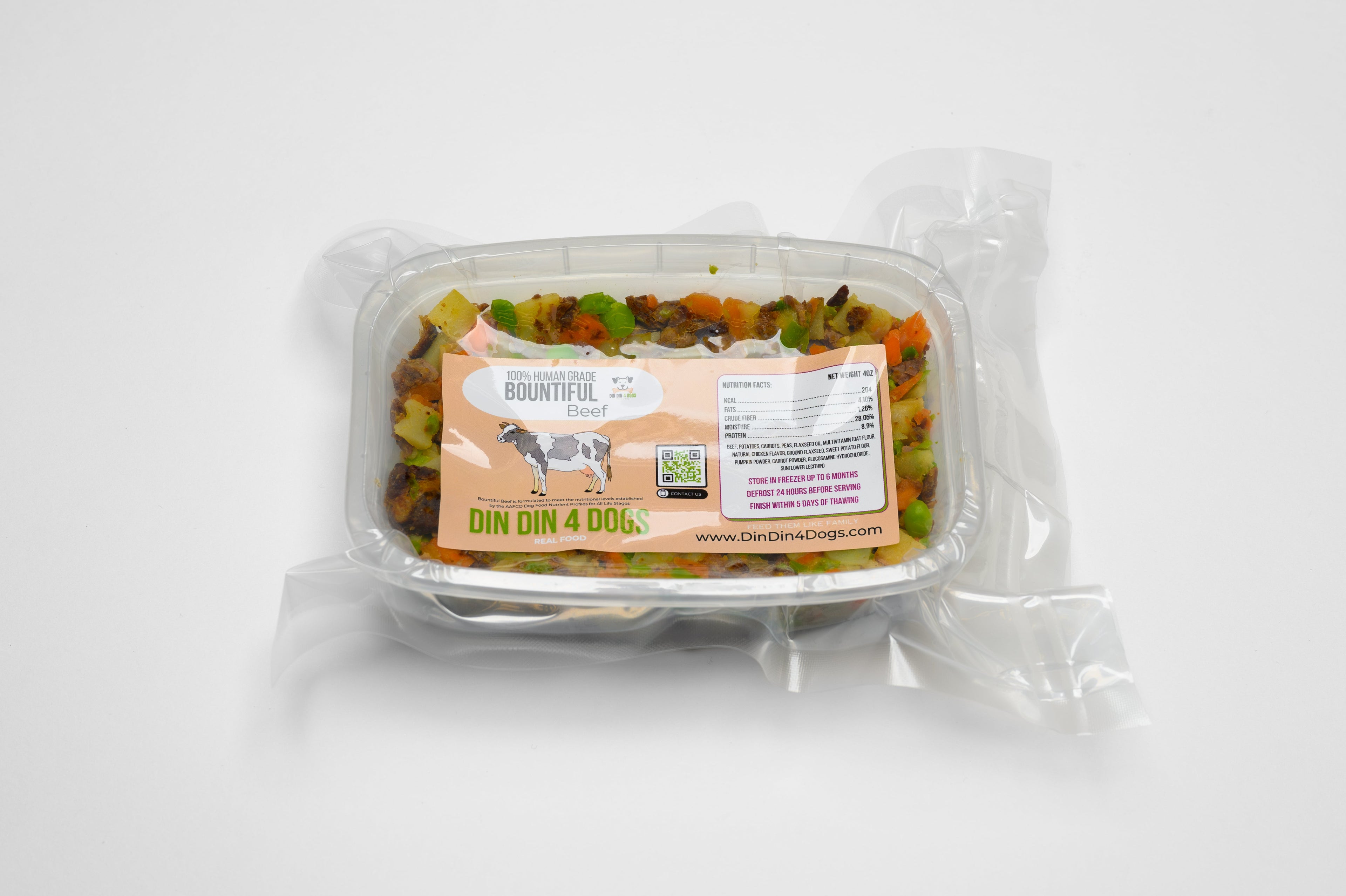 Human Grade Dog Food Variety Pack, 30 x 4 oz Servings