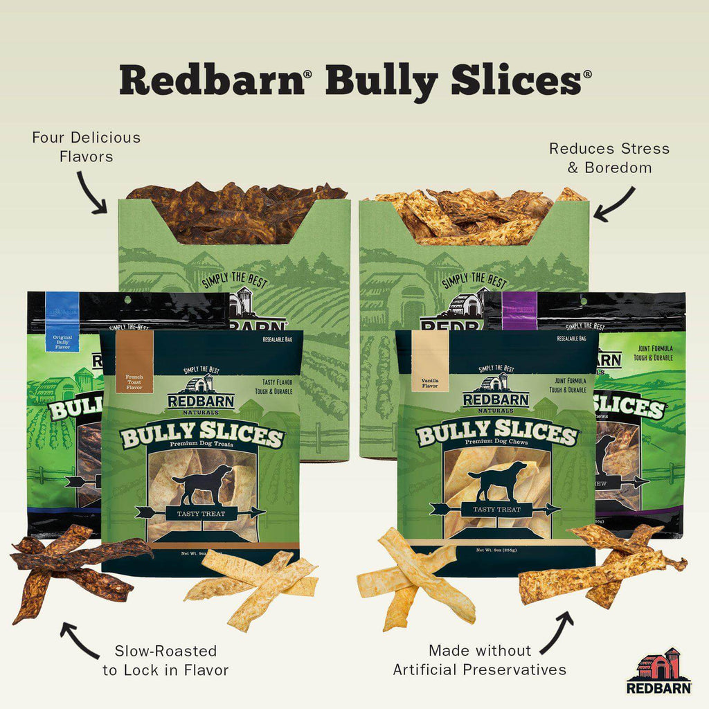 Bully Slices Dog Chews with Bully Gravy and Functional Ingredients