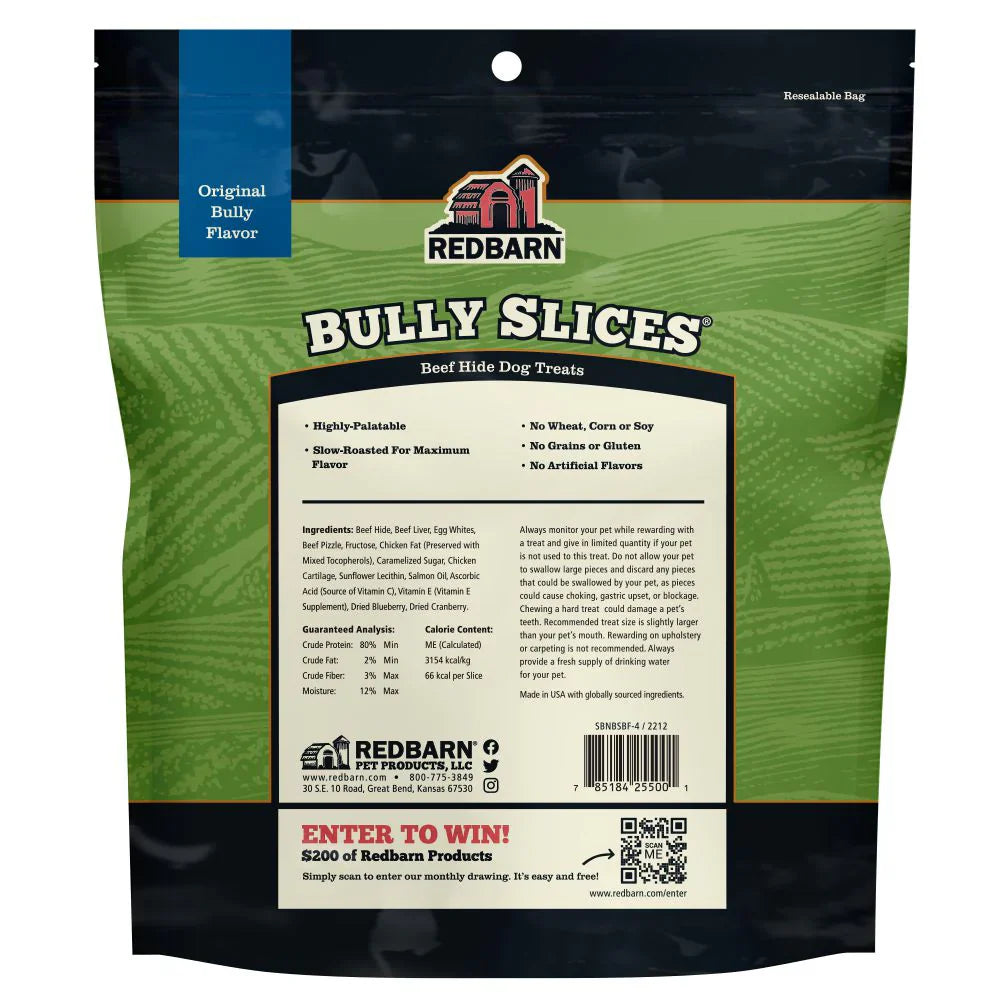 Bully Slices Dog Chews with Bully Gravy and Functional Ingredients