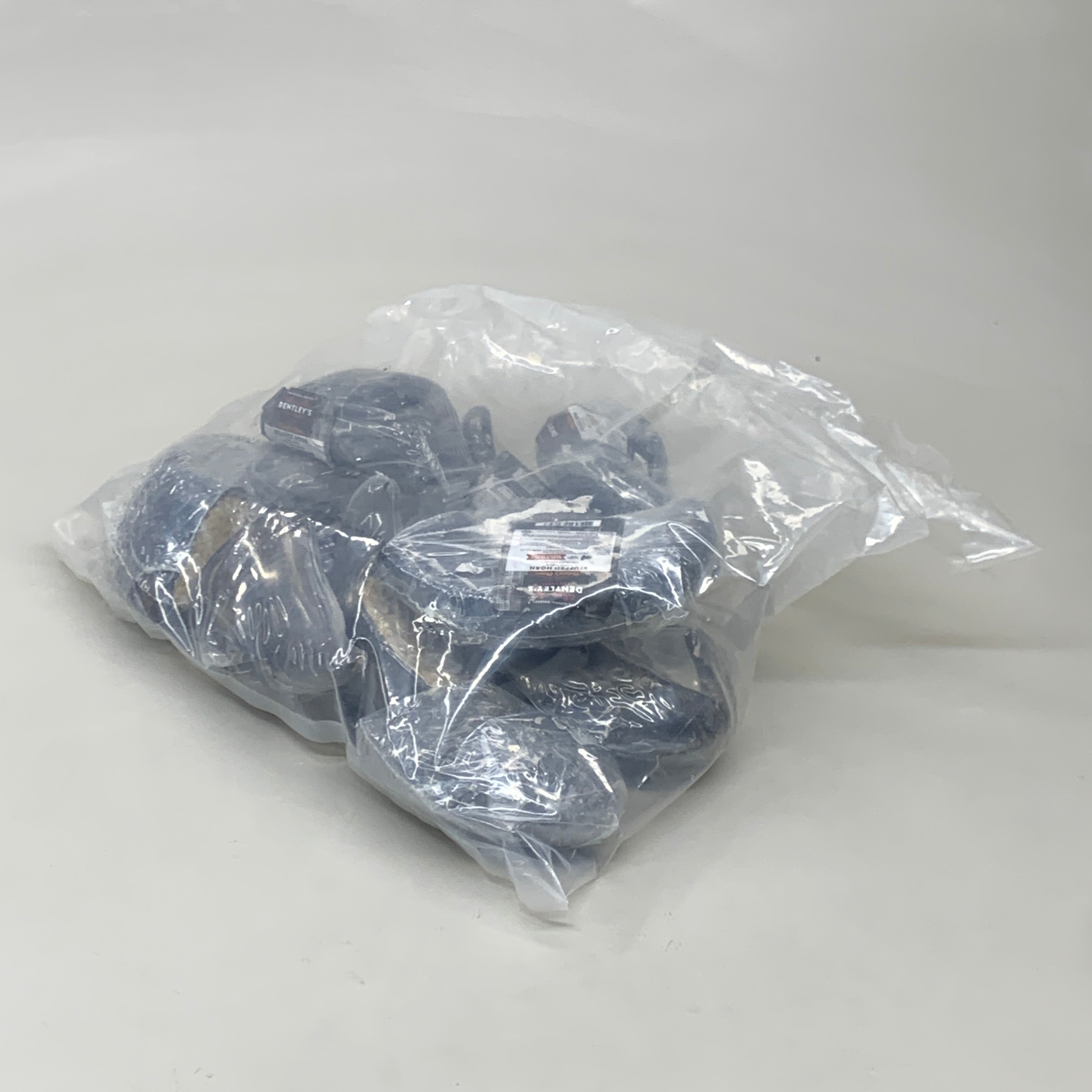Peanut Butter Filled Buffalo Horn Dog Chews, 12 Pack