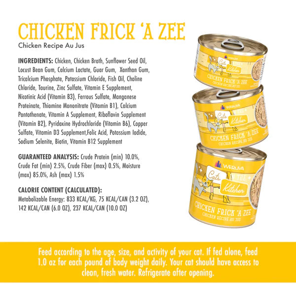 Chicken Breast Cat Food in Broth with Fish Oil, Grain-Free