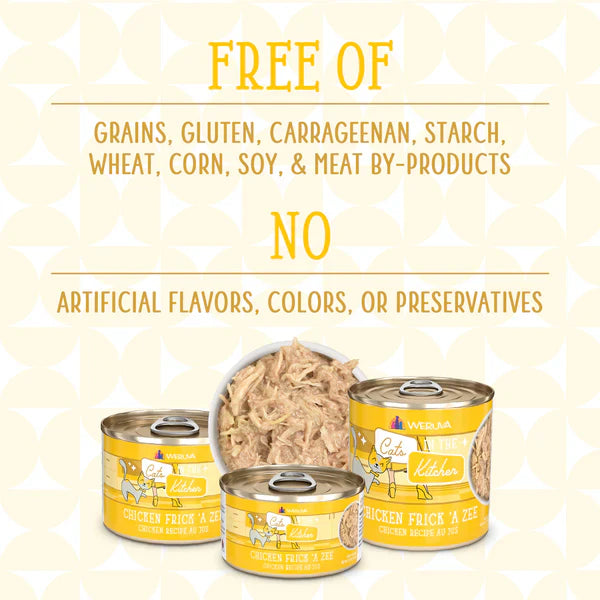 Chicken Breast Cat Food in Broth with Fish Oil, Grain-Free