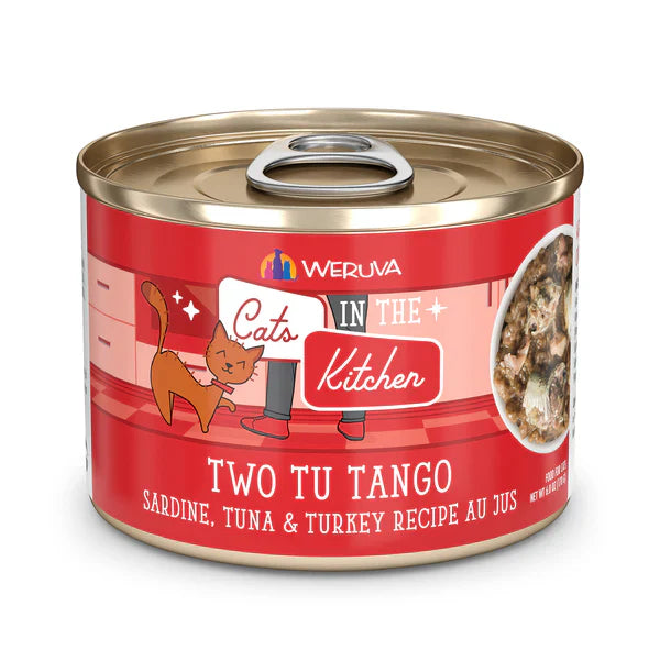 Wild-Caught Sardine, Tuna & Turkey Cat Food in Broth