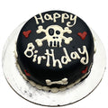 Personalized Peanut Butter Banana Dog Cake with Yogurt Coating