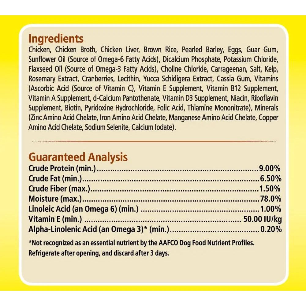 Chicken & Rice Canned Dog Food, 13oz, Pack of 12