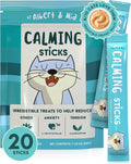 Calming Lickable Cat Treats with L-Theanine, Chicken Flavor, 20-Pack