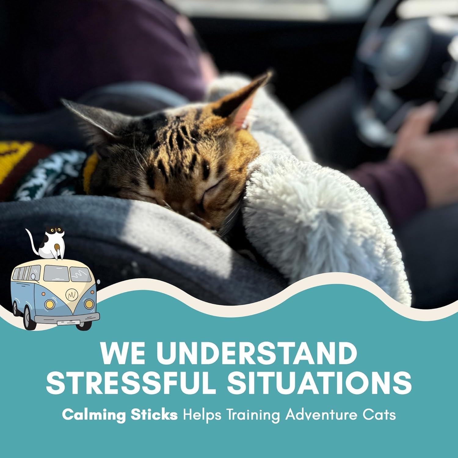 Calming Lickable Cat Treats with L-Theanine, Chicken Flavor, 20-Pack