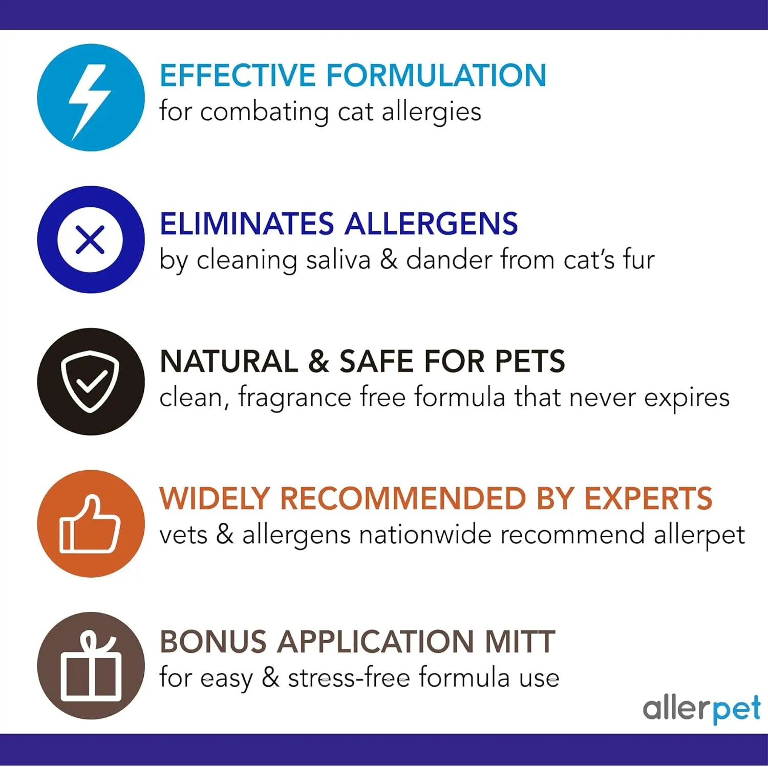 Cat Dander Remover Spray with Chamomile & Rosemary, 12 oz