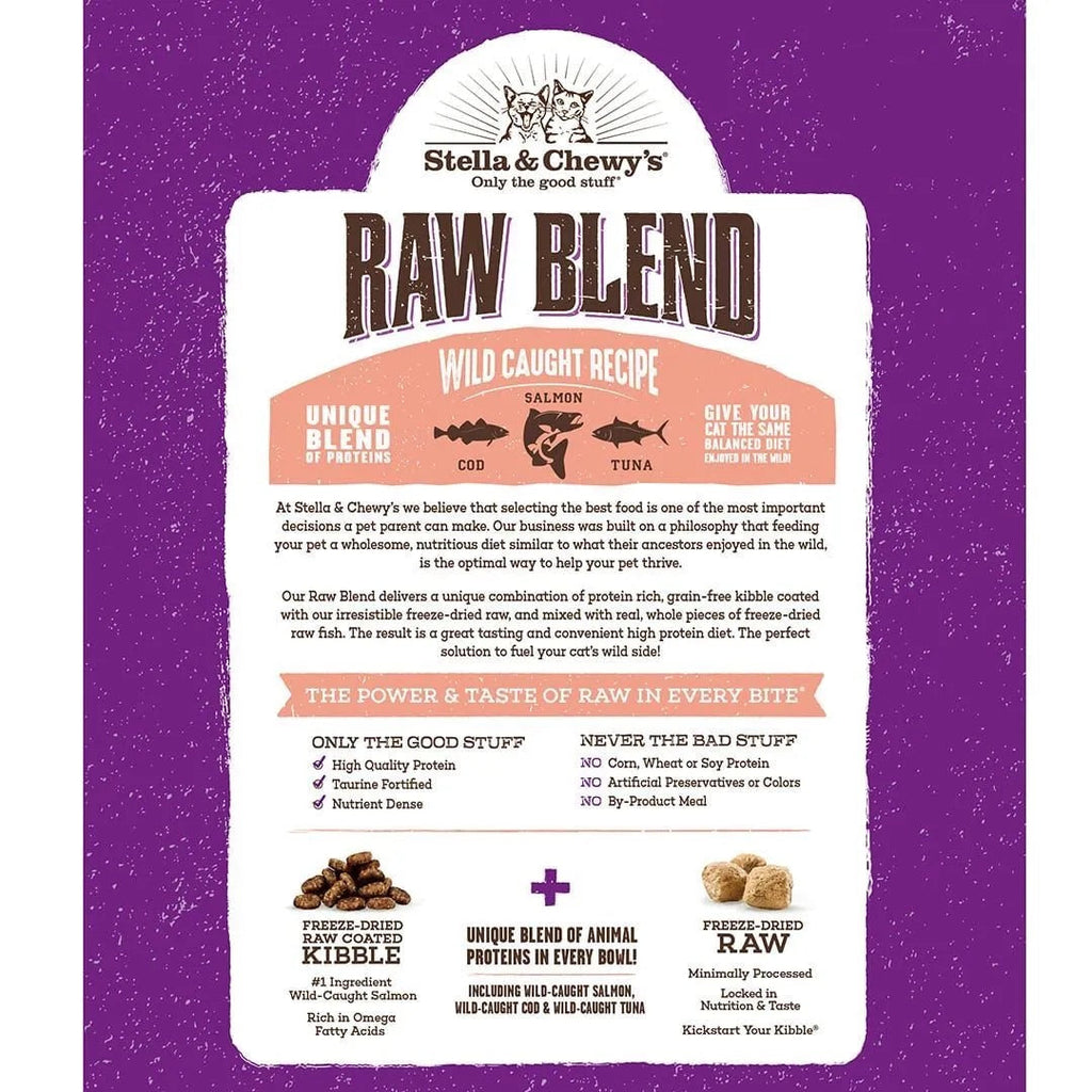 Wild-Caught Salmon & Fish Blend Cat Food with Freeze-Dried Raw Coating