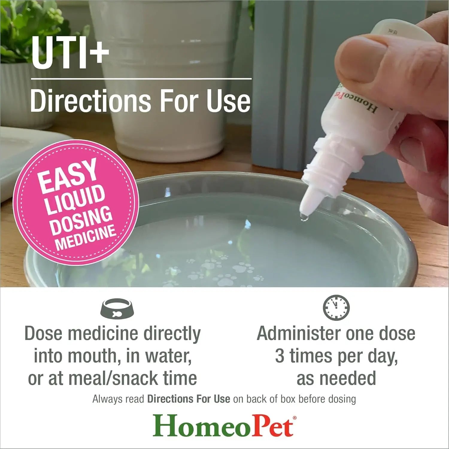 Cat UTI Relief Drops for Urinary and Bladder Support