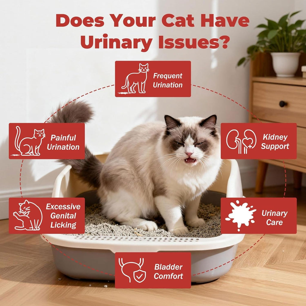 Cranberry Urinary & Kidney Support Bars for Cats, Chicken Flavor, 30 Pack