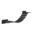 Wall-Mounted Cat Walk with Eco-Friendly Wood and Felt Stairs