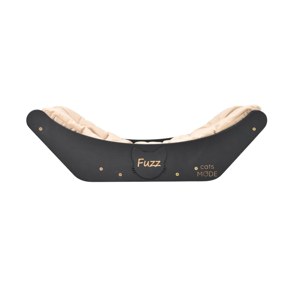 Curved Wall-Mounted Cat Bed – Space-Saving Lounger