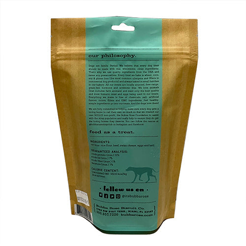 Beef & Swiss Dog Biscuits – Grain Free, All Natural, 6.5 oz