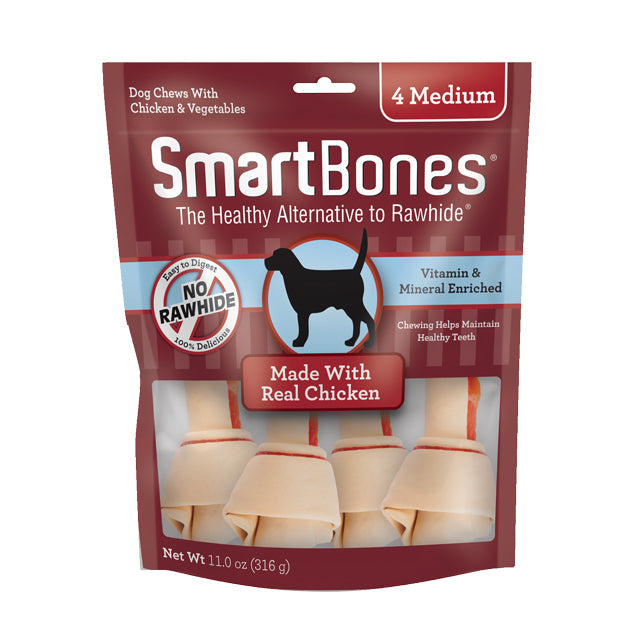 Rawhide-Free Dog Chews with Chicken and Vegetables