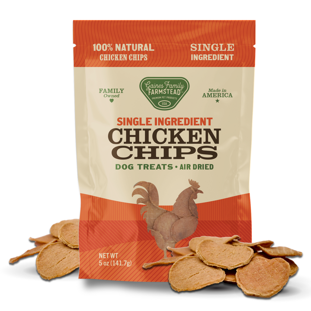Chicken Chips Single-Ingredient Dog Treats