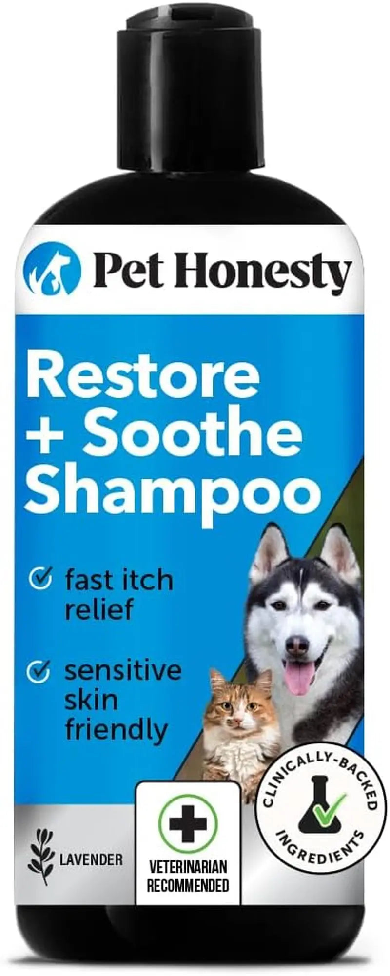 Chlorhexidine Medicated Pet Shampoo for Dogs & Cats, 16 fl oz