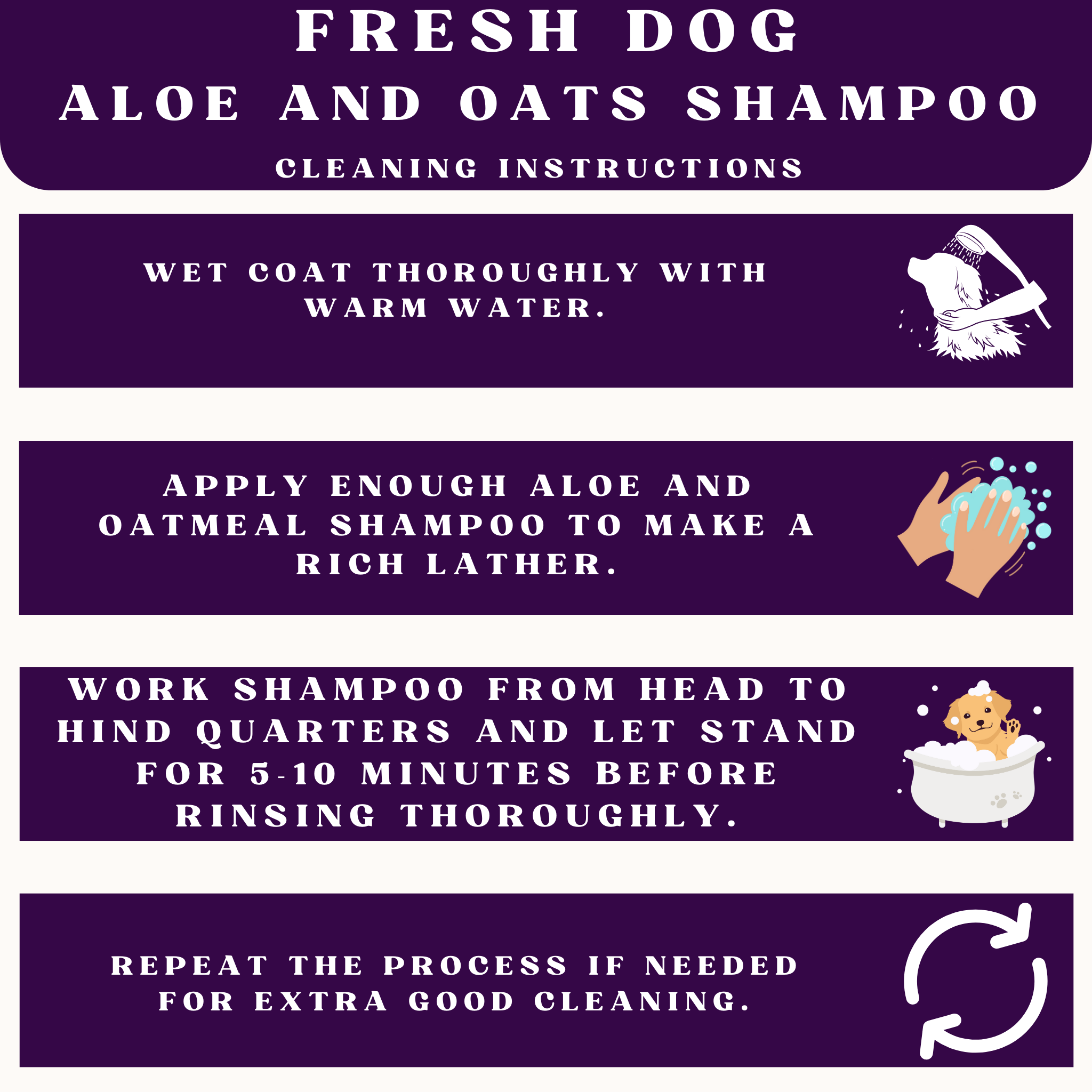 Aloe & Oats Pet Grooming Kit with HandsOn Gloves (Small)