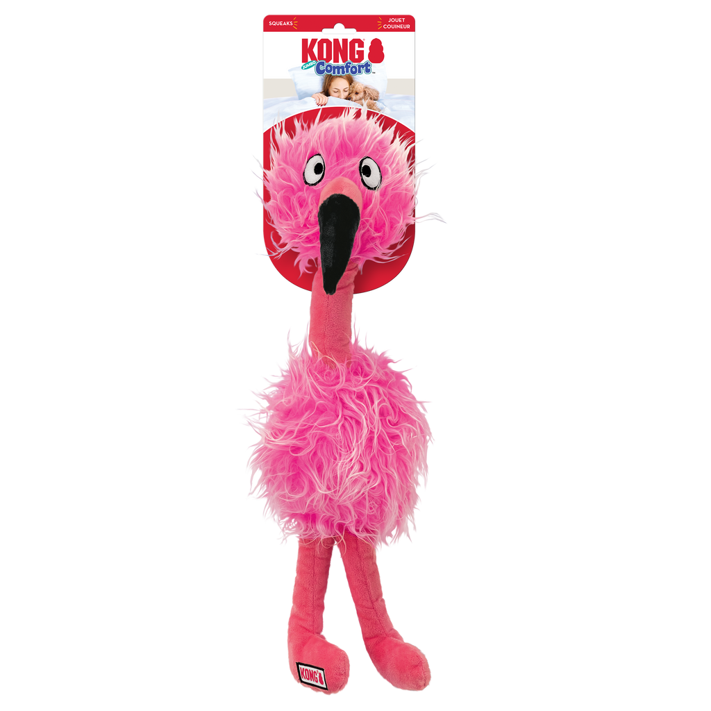 KONG Comfort Jumbo Bird Plush Dog Toy