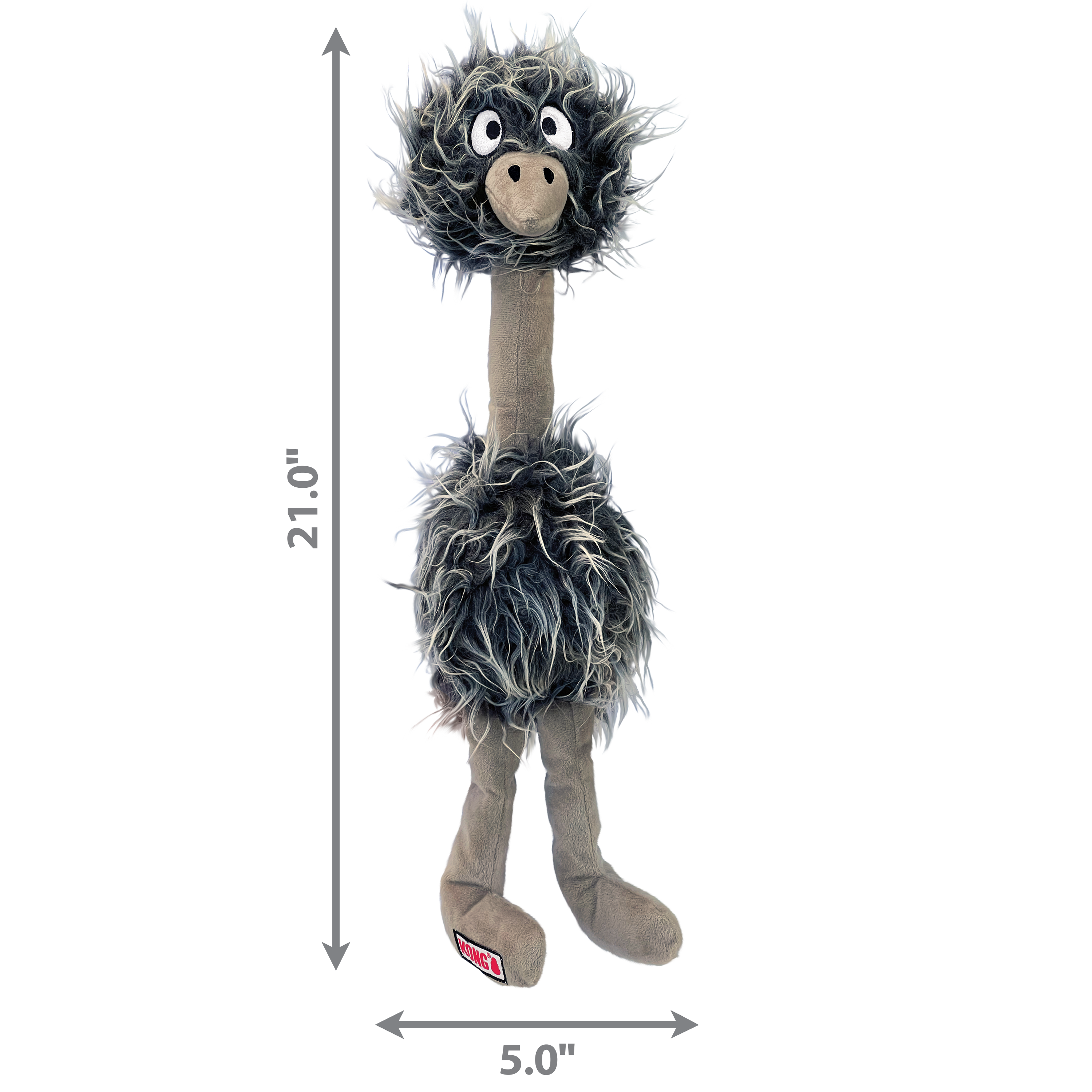 KONG Comfort Jumbo Bird Plush Dog Toy