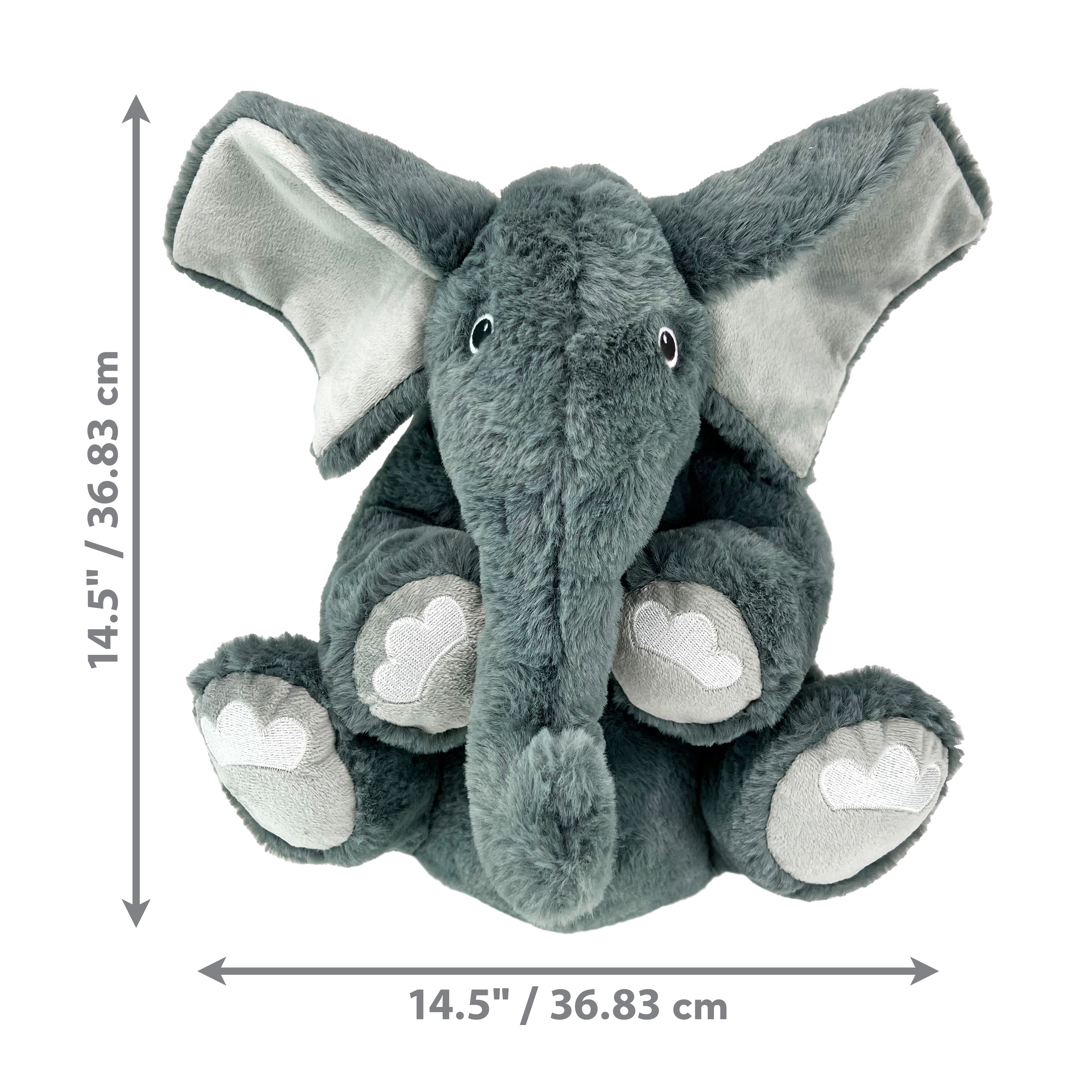 KONG Comfort Kiddos Jumbo Elephant Plush Dog Toy
