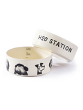 Ceramic Pet Bowl with Non-Slip Silicone Base