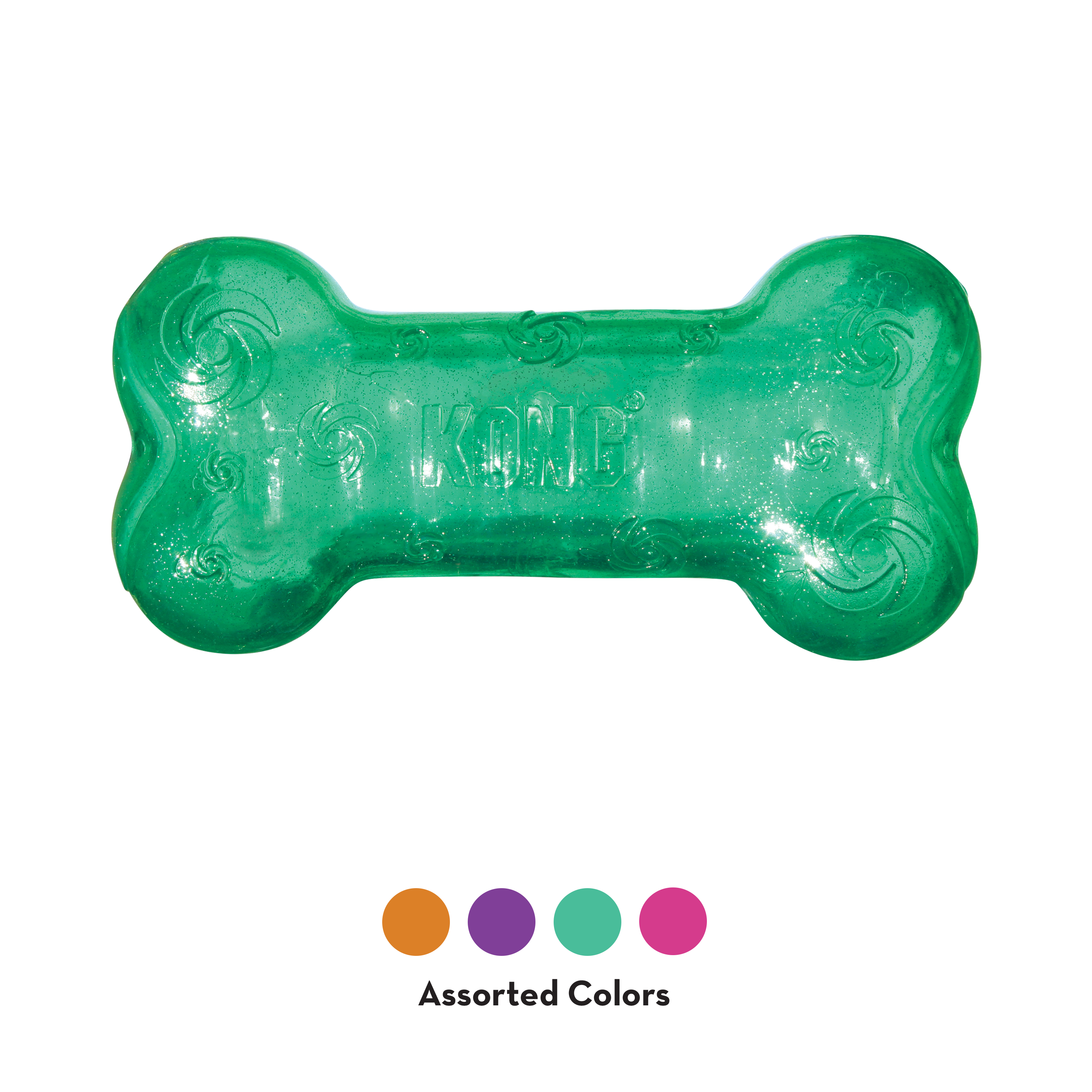 KONG Crackle Dog Toy with Quiet Crackle Sound
