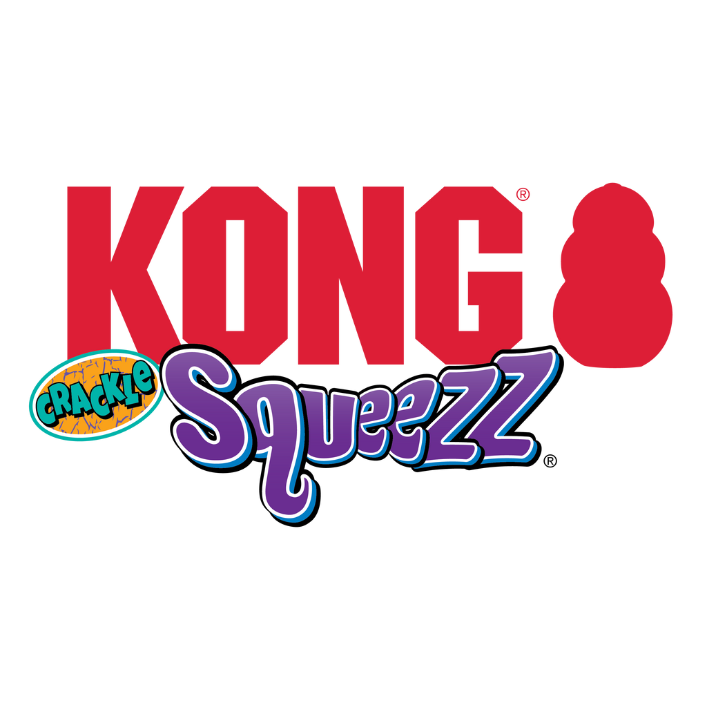 KONG Crackle Dog Toy with Quiet Crackle Sound