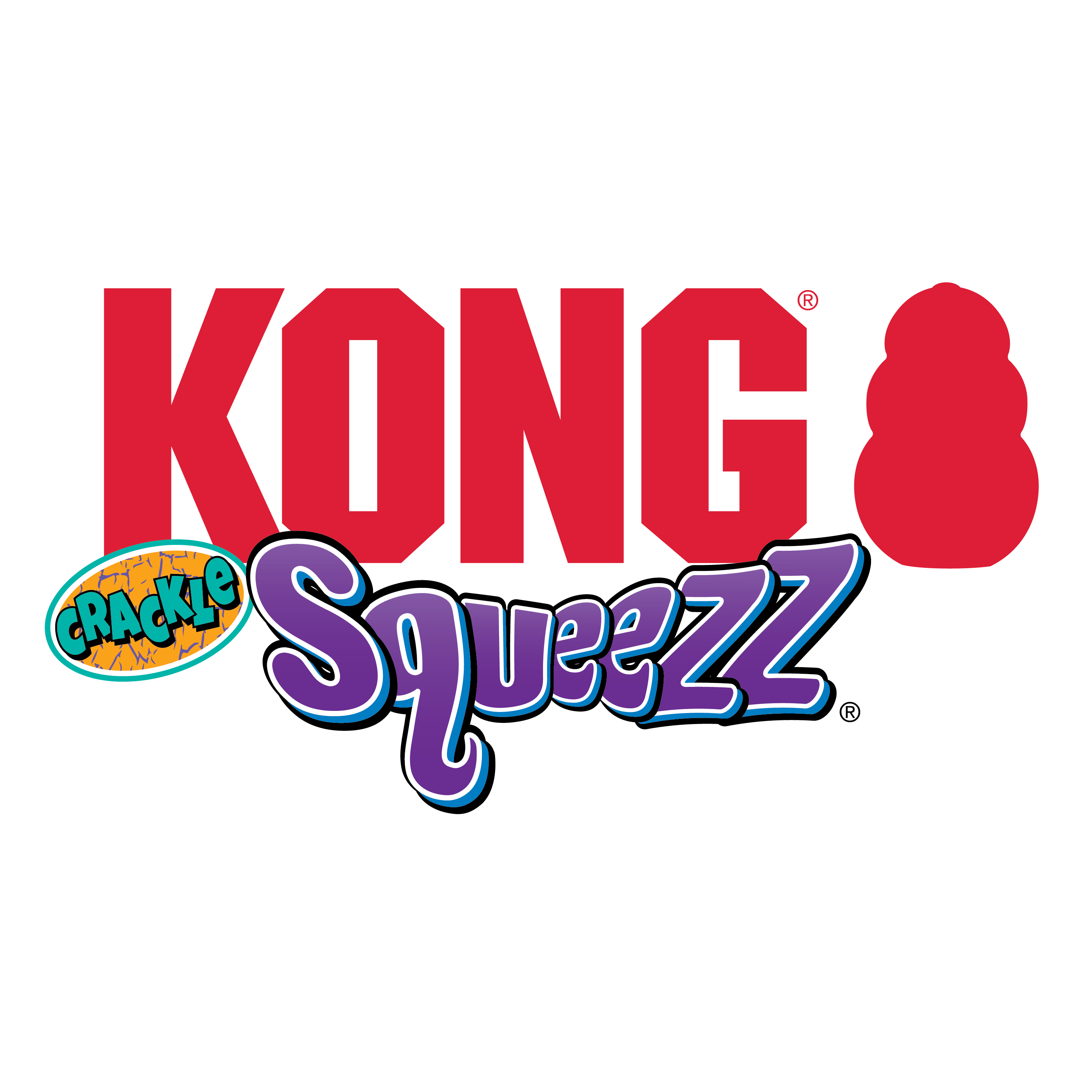 KONG Crackle Dog Toy with Quiet Crackle Sound