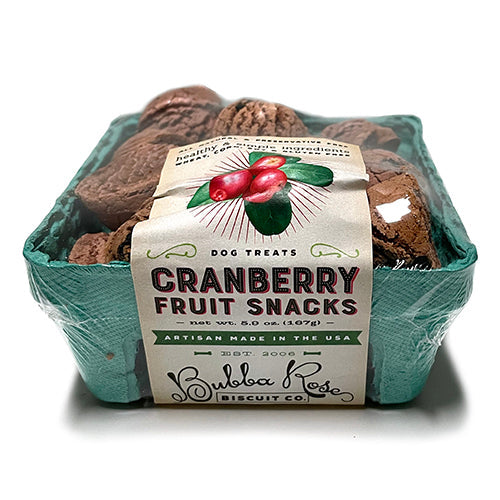 Vegetarian Dog Treats with Cranberries, 5.9 oz Box