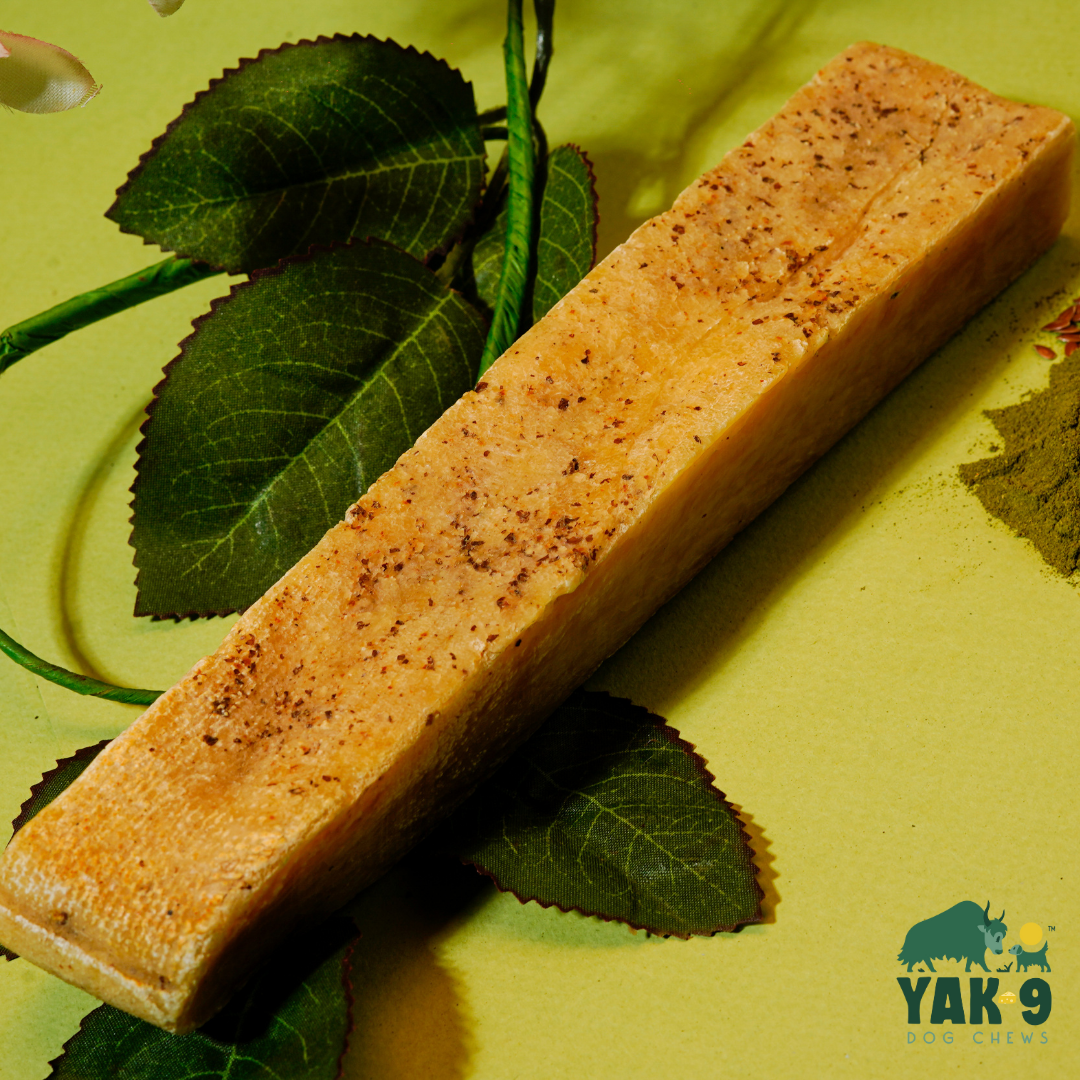 Yak9 Flaxseed & Mint Yak Chews for Dogs