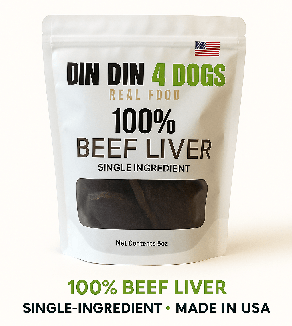 Beef Liver Dog Treats – Single Ingredient, High Protein