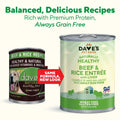 Beef & Rice Dog Food with Natural Ingredients