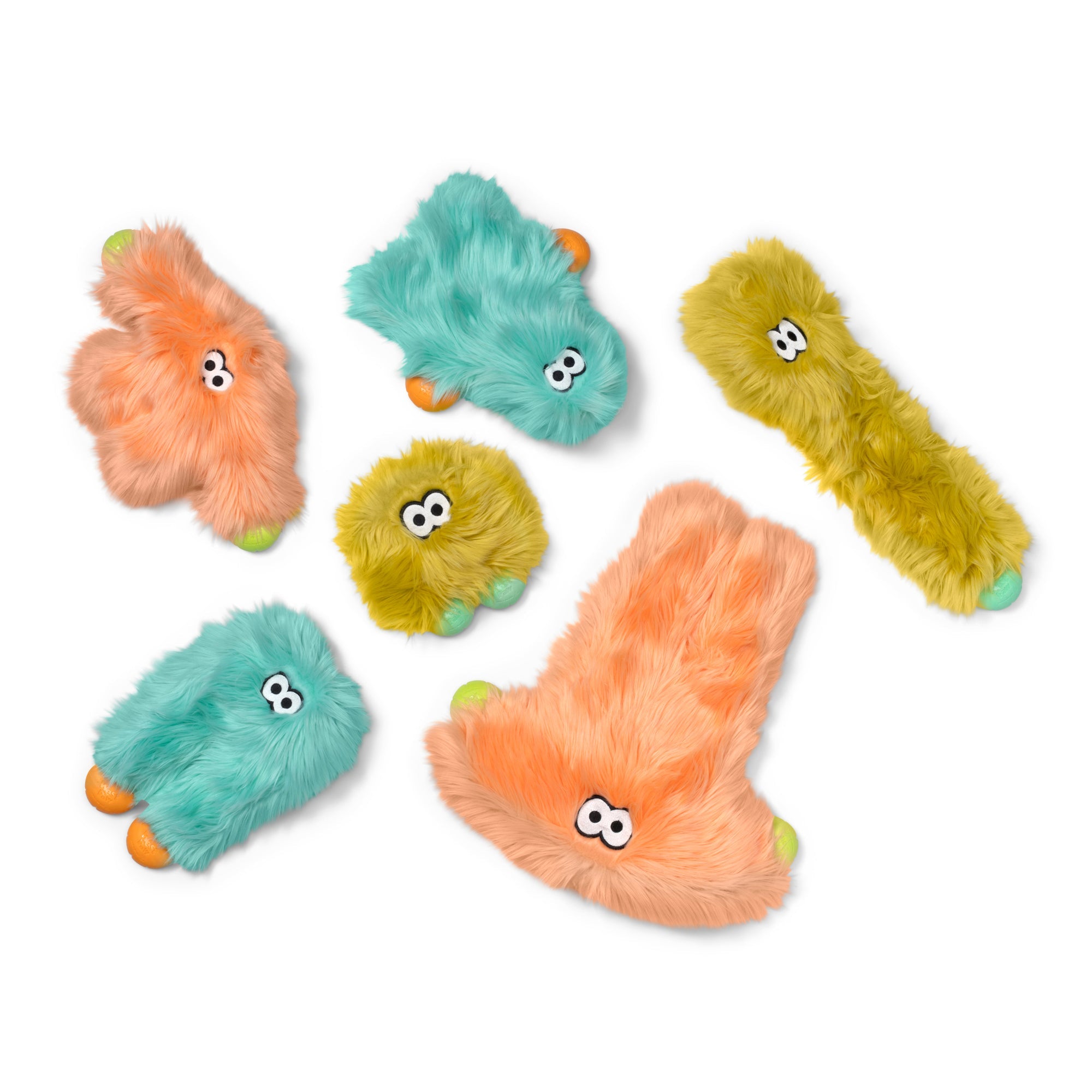 Rowdies Durable Plush Dog Toy for Tough Chewers