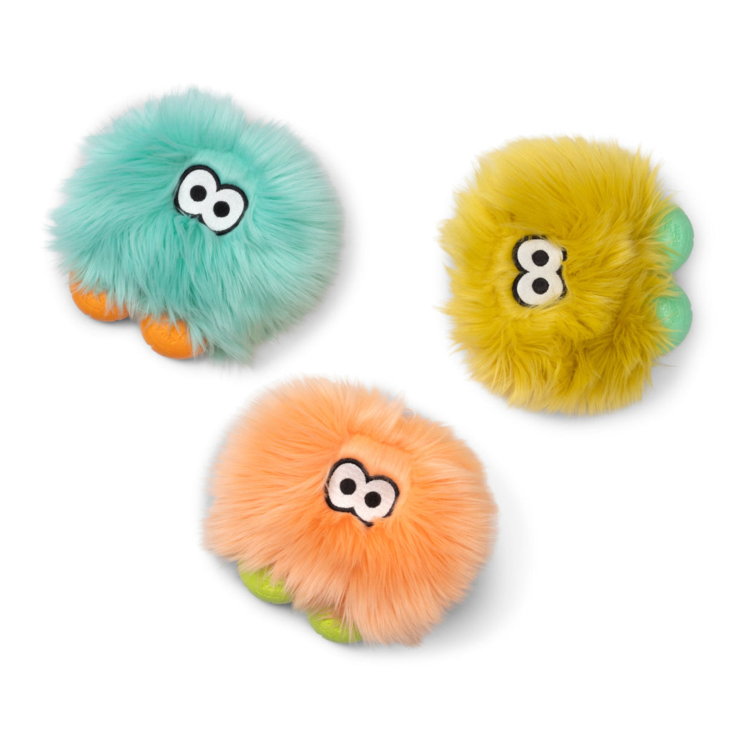 Rowdies Durable Plush Dog Toy with Reinforced Fabric
