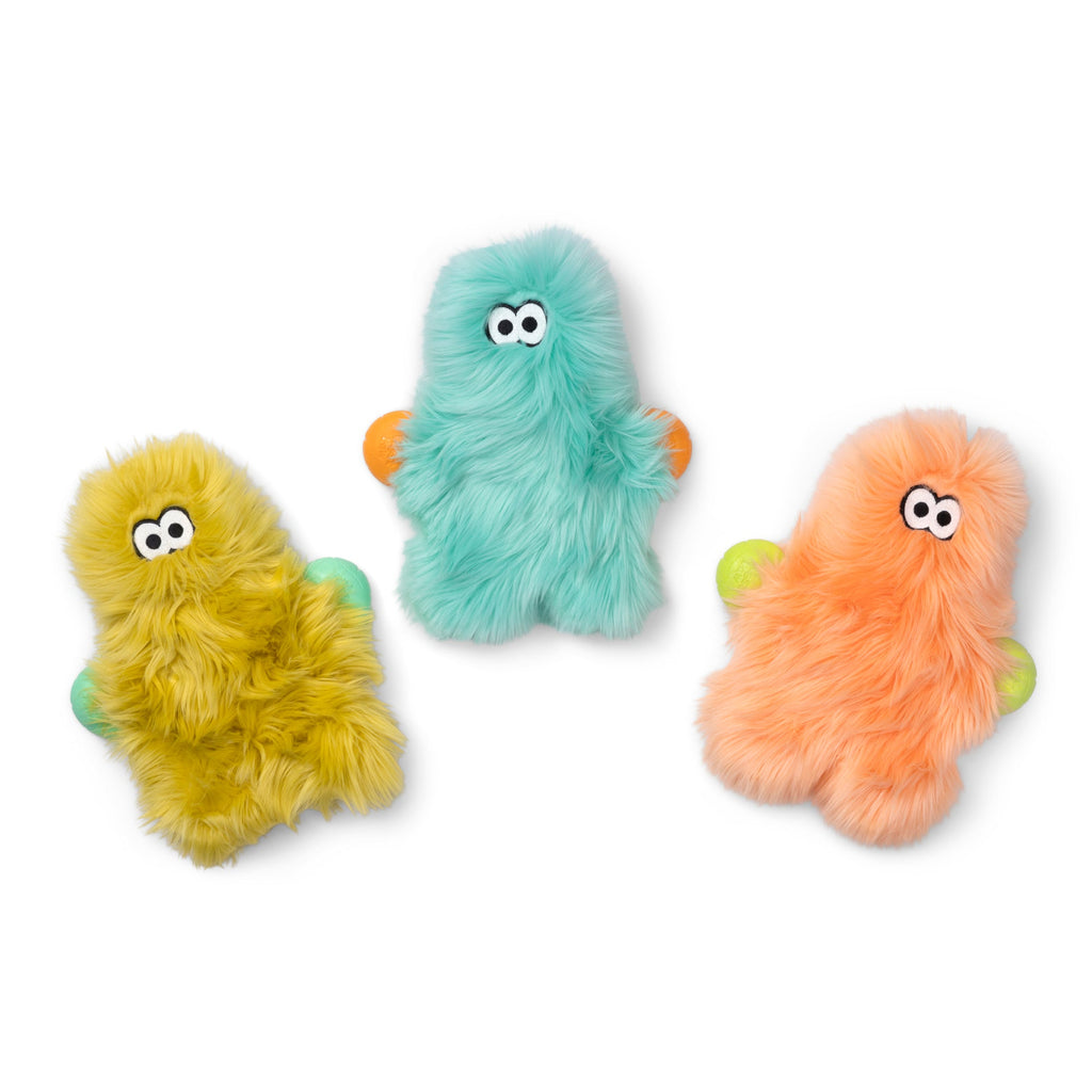 Rowdies Durable Plush Dog Toy for Active Chewers
