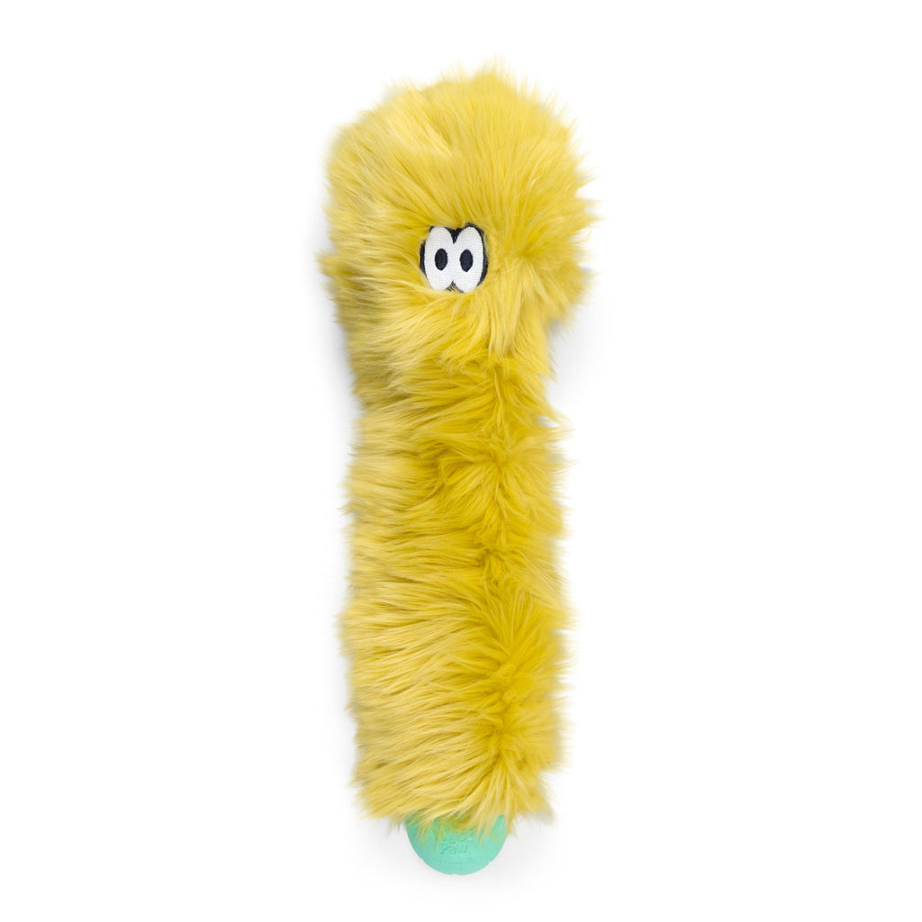 Rowdies Durable Plush Dog Toy with Reinforced Chew-Resistant Paws