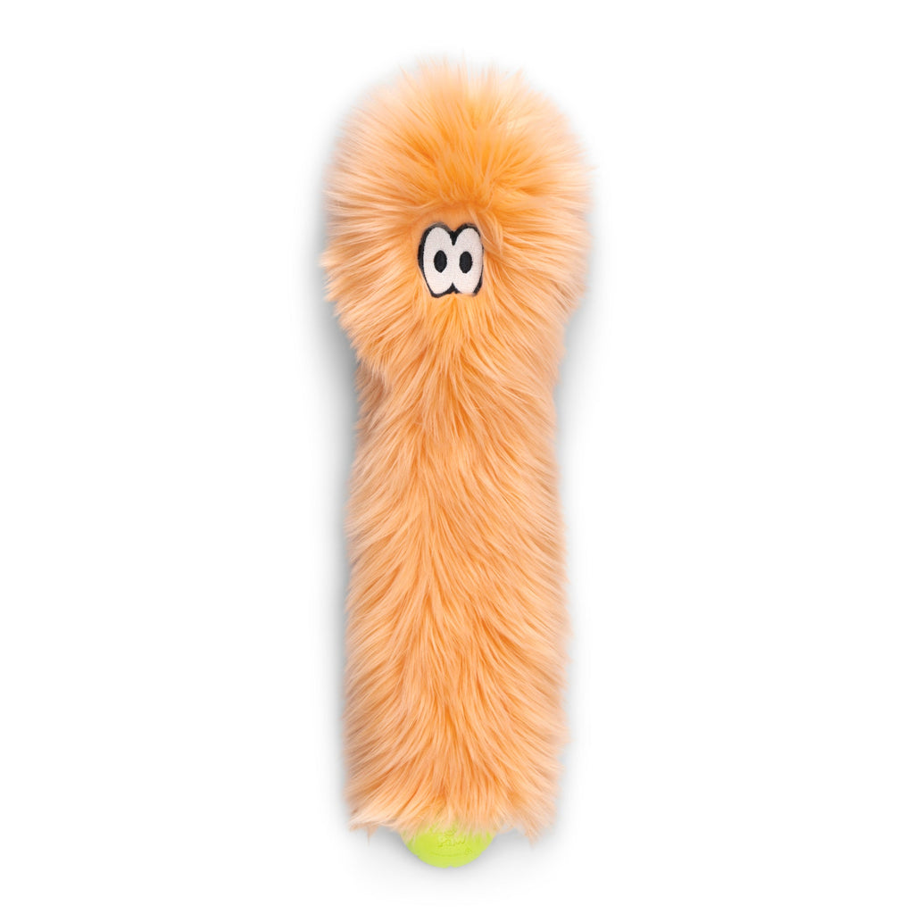 Rowdies Durable Plush Dog Toy with Reinforced Chew-Resistant Paws