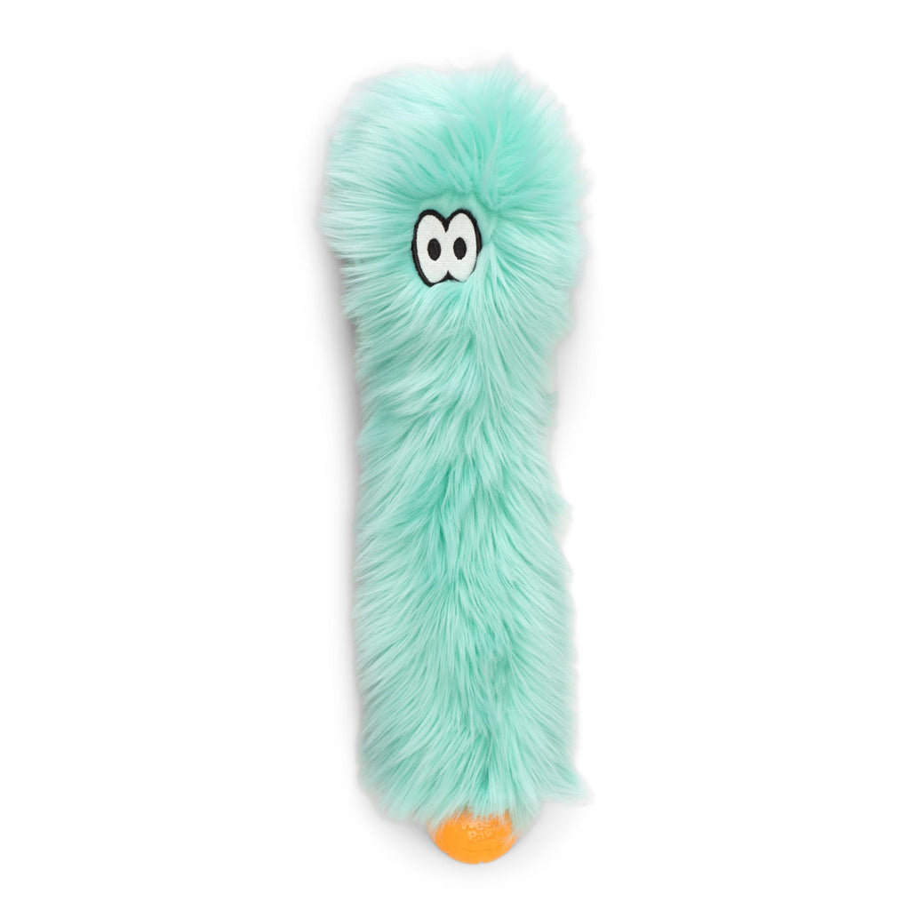 Rowdies Durable Plush Dog Toy with Reinforced Chew-Resistant Paws