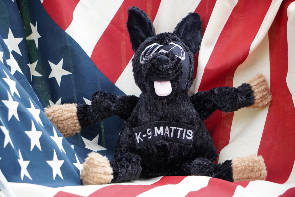 K-9 Mattis Knottie® Dog Toy – Supports Retired K-9s