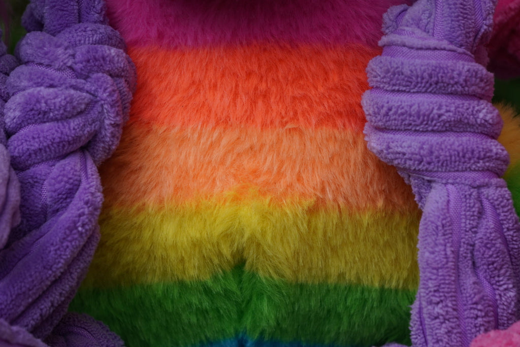 Rainbow Unicorn Knottie Dog Toy – Medium to Large Dogs