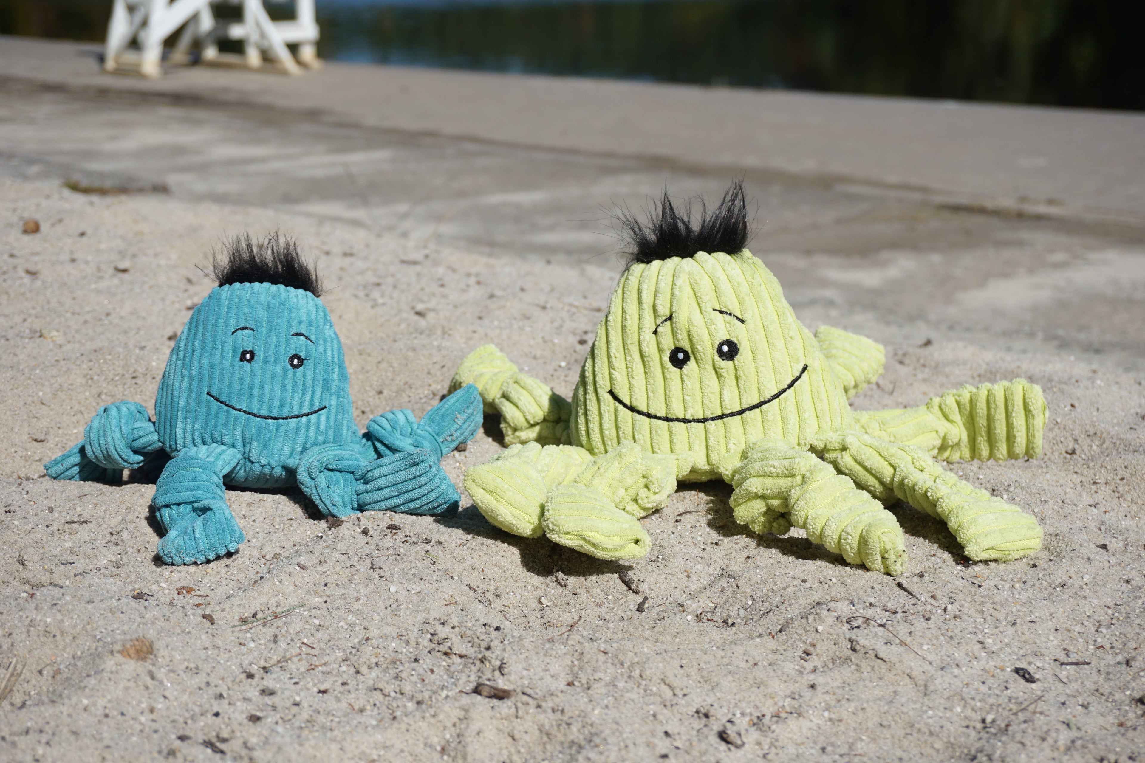 Octavie the Octopus Knottie® Plush Dog Toy – Large Octo Green